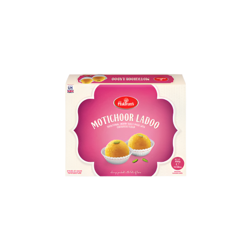 Haldiram’s Motichoor Ladoo 300g - Authentic Indian Sweet