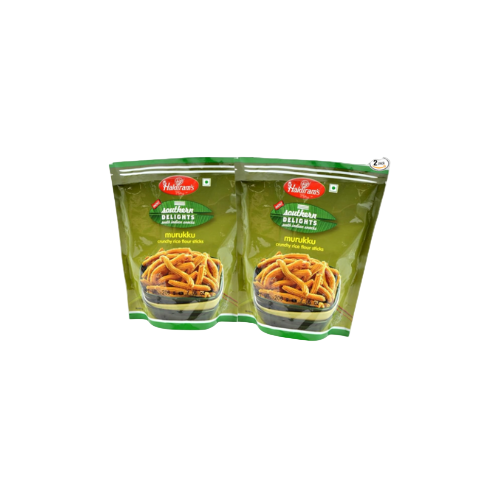 Haldiram’s Murukku 200g Pack of 2 – Authentic South Indian Crunchy Snack