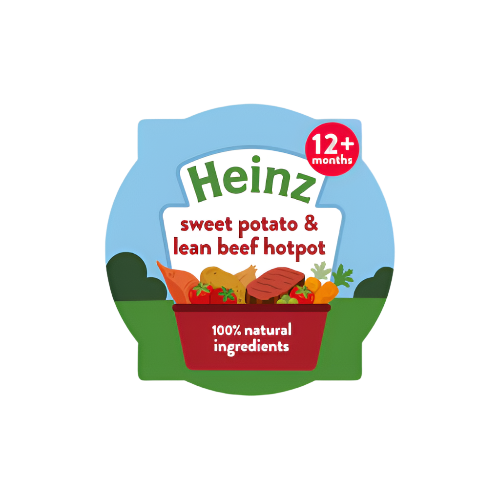 Heinz Sweet Potato & Beef Hotpot Baby Food Tray 200g – Nutritious & Tasty Baby Meal