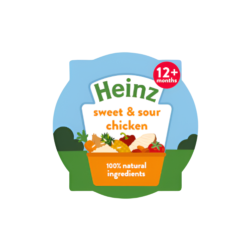 Heinz Sweet & Sour Chicken Baby Food Tray 200g – Nutritious Toddler Meal for 12+ Months