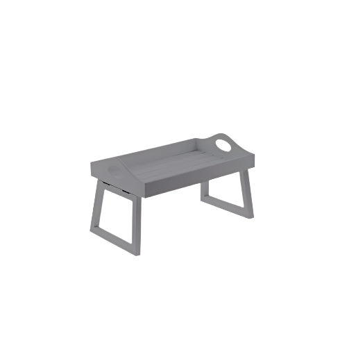 Home Collections Wooden Sofa Tray - Flexible Armrest Table for Drinks, Snacks, and Devices