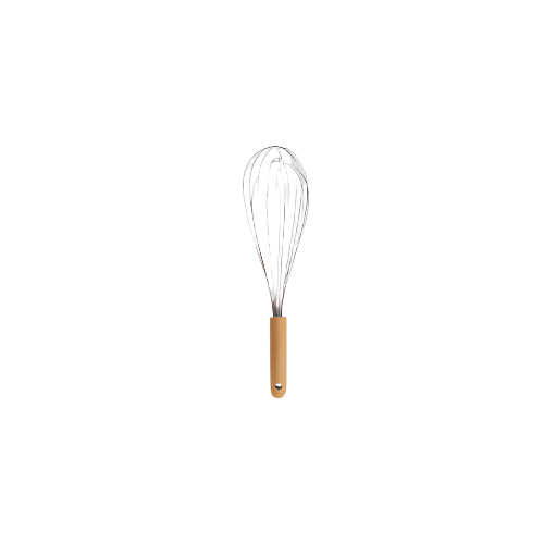 Jane Asher Whisk with Bamboo Handle – Stainless Steel Balloon Whisk for Cooking & Baking