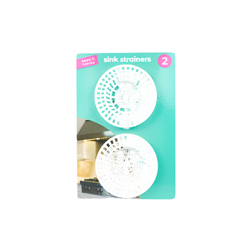 Keep It Handy Sink Strainers 2 Pack – Durable Drain Protectors