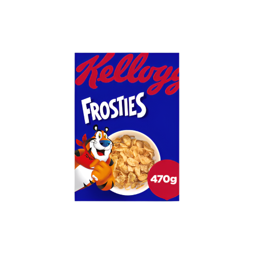 kellogg's Frosties Cereal 470g – sweetened corn flakes packed with vitamins and minerals