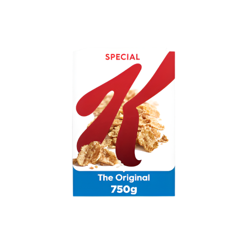 Kellogg's Special K Cereal – The Original 750g – crispy rice and wheat flakes