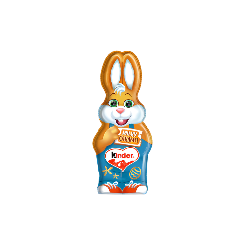 Kinder Easter Bunny Milky Caramel Chocolate Figure 110g – Delightful Easter Treat – Buy Online UK