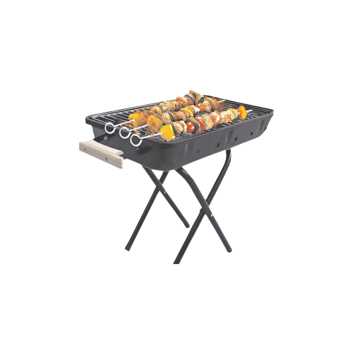 Large Charcoal BBQ Grill with Metal Stand – Outdoor Garden Barbecue – IndianGroceryUK