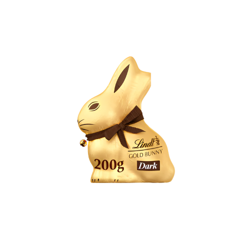 Lindt Dark Chocolate Easter Bunny 200g – Premium Dark Chocolate Treat – Buy Online UK