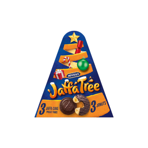 McVitie’s Jaffa Cakes Christmas Tree Limited Edition - Festive Chocolate and Orange Snack