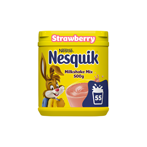 Nestlé Nesquik Strawberry Milkshake Mix 500g – Delicious, Creamy, and Nutrient-Rich