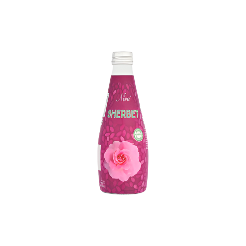Niru Rose Sherbet Flavoured Drink 290ml – Refreshing Floral Indian Beverage