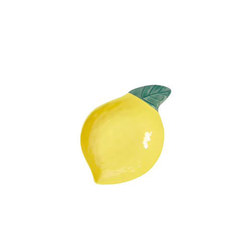 Outdoor Living Collection Medium Bowl with Lemon Design - Ideal for Picnics and Garden Parties