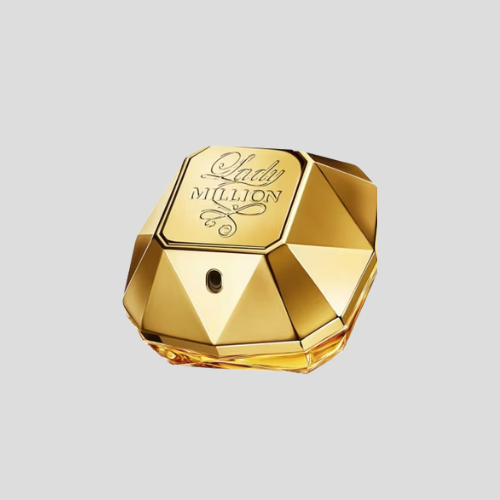 Paco Rabanne Lady Million EDP 50ml bottle with diamond-inspired design