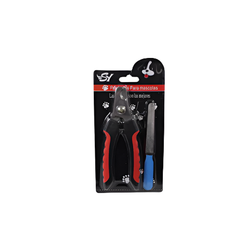 Dog and Cat Nail Cutter and File Set – Stainless Steel Pet Nail Trimmer Kit