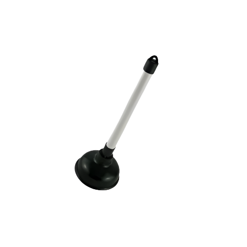 Plastic Toilet Plunger 27 cm – Budget Bathroom Blockage Cleaner