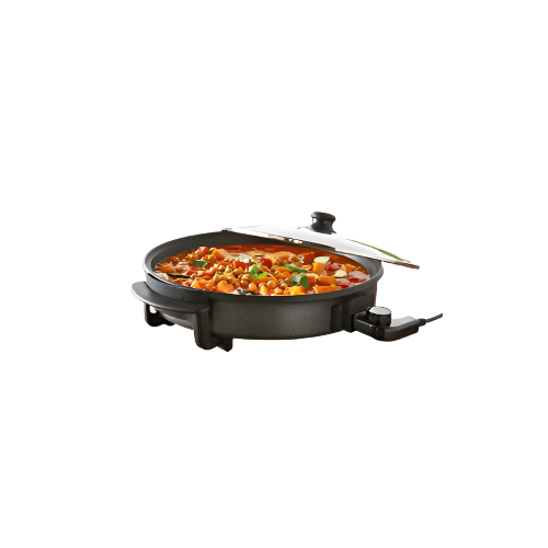 Quest 30cm Multi-Function Electric Cooker – Non-Stick Frying & Grilling Pan with Temperature Control