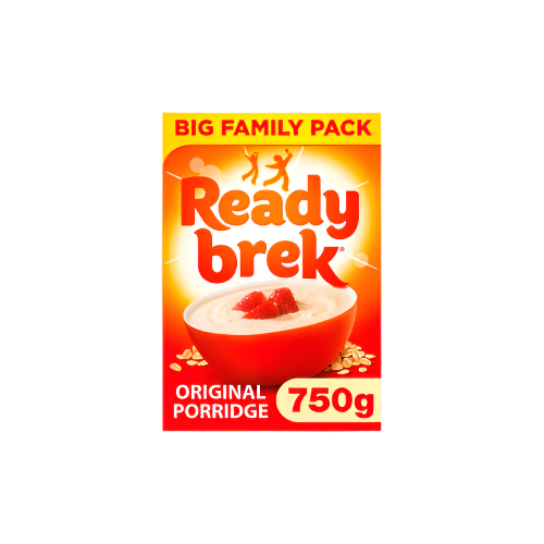 Ready Brek Original Porridge 750g – creamy porridge made with whole grain oats, high in fibre and vitamins
