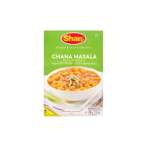 Shan Chana Masala 100g – Authentic Indian Spice Blend for Chickpea Curry (Chole)