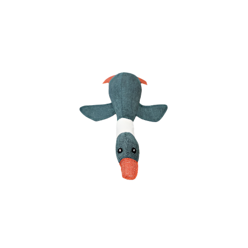 Soft Plush Duck Pet Toy for Dogs and Cats – Teething & Fetch Toy, 30x7cm