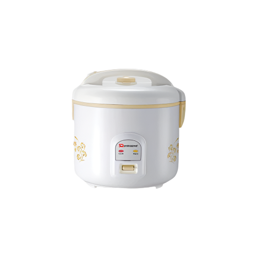 SQ Pro Deluxe 1 Litre Electric Rice Cooker – High-Quality Rice Cooker with Non-Stick Pot and Full Set (Measuring Cup, Scoop, Steam Tray)