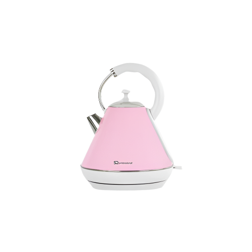 SQ Professional Dainty Legacy Electric Kettle 1.8L – Apple Blossom Floral Design, 2200W Fast Boil, Cordless Base