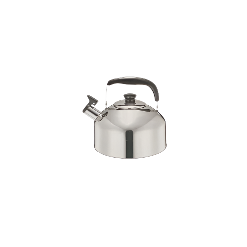 2.5L Stainless Steel Whistling Camping Kettle – Outdoor Gas Stove Friendly – IndianGroceryUK
