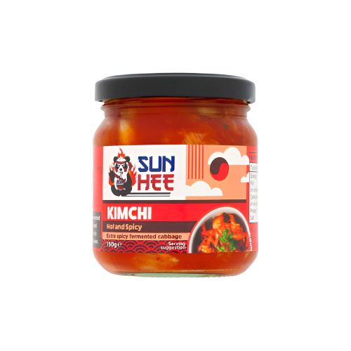 Sun Hee Hot & Spicy Kimchi 190g – Authentic Korean Fermented Cabbage