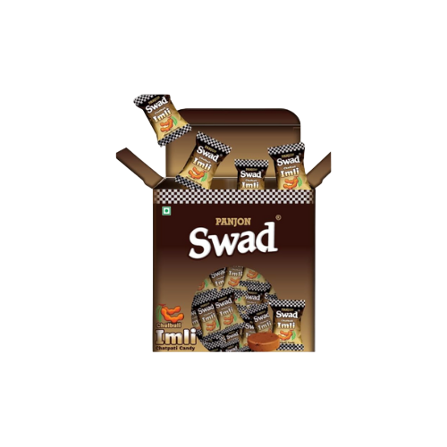Swad Chulbuli Imli Candy Gift Box – 125 Tamarind Masala Toffees – Tangy Indian Sweet from IndianGroceryUK