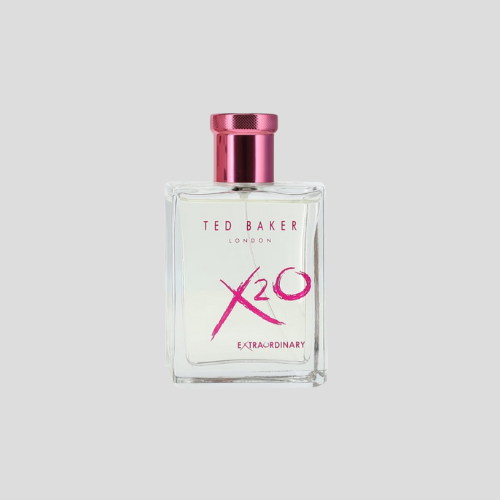 Ted Baker X2O Extraordinary Women EDT 100ml bottle with elegant design