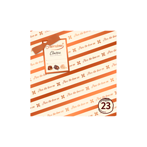 Thorntons Classic Collection 262G – Milk, White & Dark Chocolates – Buy Online UK