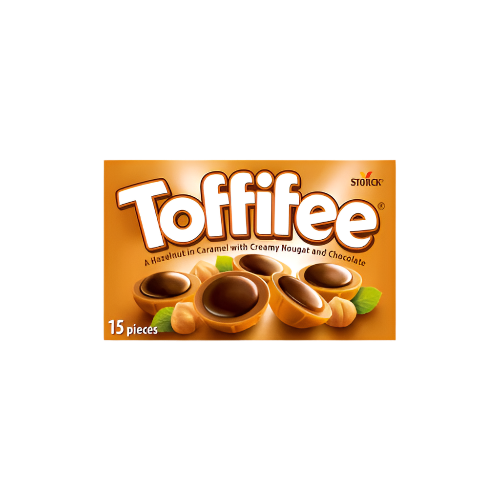 Toffifee 15 Pack 125g – Caramel, Hazelnut & Chocolate Treats