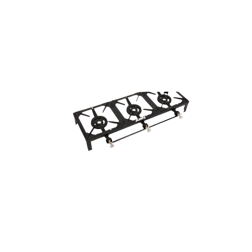 Triple Gas Burner Outdoor Camping Stove 15kW – Garden Cooking & Catering – IndianGroceryUK