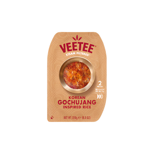 Veetee Korean Gochujang Inspired Rice Tray 250g – Ready-to-eat Gochujang Rice