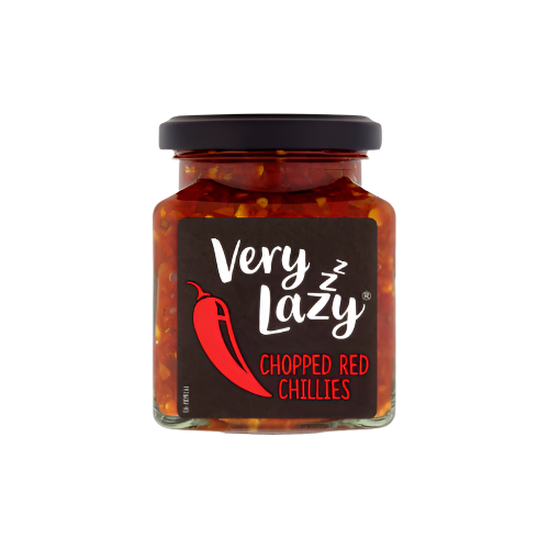 Very Lazy Red Chillies 190G – Pre-Chopped Red Chillies for Quick & Spicy Cooking