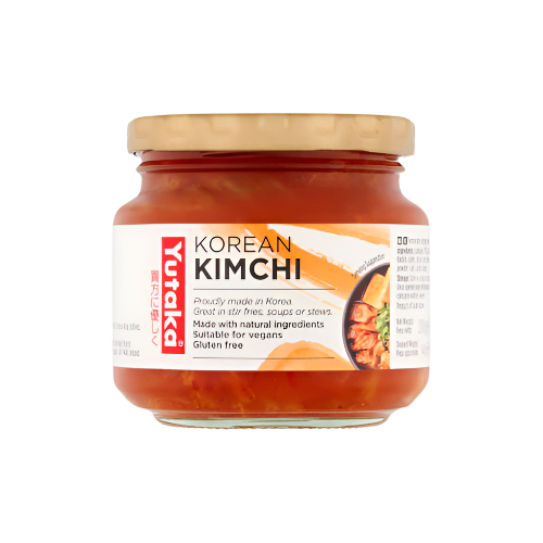 Yutaka Korean Kimchi 200g – Authentic Spicy Fermented Napa Cabbage