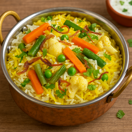 How to Make Authentic Vegetable Biryani at Home – Easy Indian Recipe