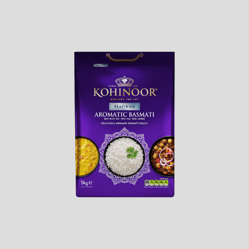 Kohinoor Extra Flavour Basmati Rice - 5Kg of Premium Aromatic Rice ...