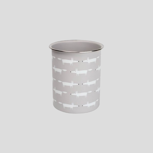 Scion Living Mr Fox Utensil Jar – Grey Kitchen Organizer for £15.99 | IndianGroceryUK