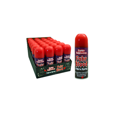Happy Halloween 200 ml fake blood spray can – red theatrical costume effect

