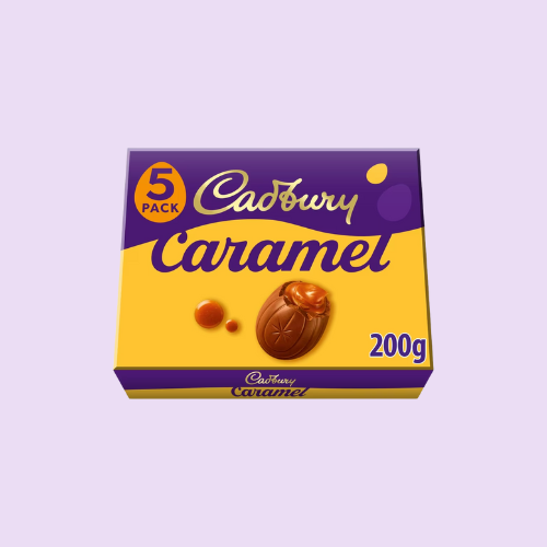 Cadbury Caramel Egg 5 Pack (195g) – Creamy Easter Chocolate for £3.99!