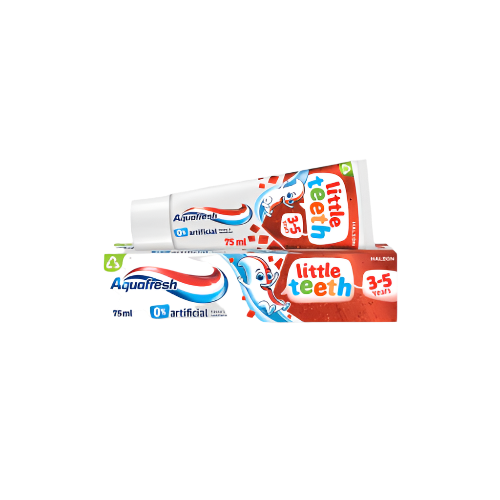 Aquafresh Little Teeth Toothpaste 75ml – Gentle Fluoride Protection for 3-5 Year Olds


