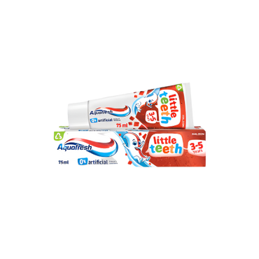 Aquafresh Little Teeth Toothpaste 75ml – Gentle Fluoride Protection for 3-5 Year Olds

