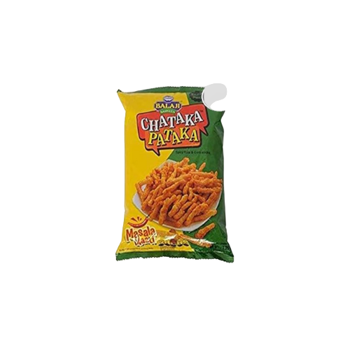 Balaji Chataka Pataka Masala Masti Chips – Pack of 10 x 60g – Spicy Indian Potato Snack from IndianGroceryUK