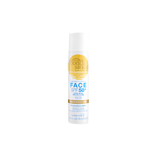 Bondi Sands SPF 50+ Face Mist 79ml – Fragrance-Free Sunscreen for Sensitive Skin
