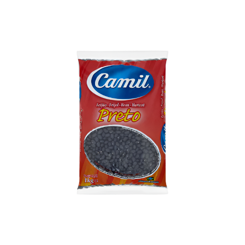 Camil Black Beans 1kg – Feijão Preto from Brazil

