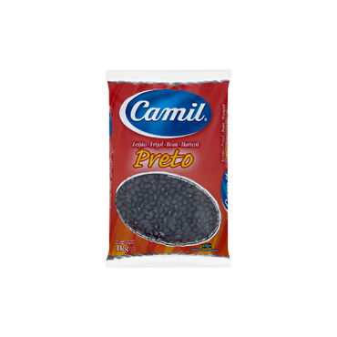 Camil Black Beans 1kg – Feijão Preto from Brazil

