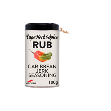 Cape Herb & Spice Caribbean Jerk Seasoning Rub 100G – Bold & Aromatic Jerk Flavor for Cooking


