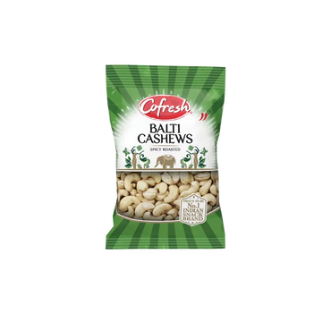 Cofresh Spicy Roasted Balti Cashews 150G Indian Snack Pack