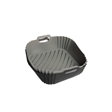 Everyday Essentials Large Silicone Air Fryer Liners 2 Pack - Reusable, Non-Stick, Heat-Resistant Liners for Air Fryers and Ovens

