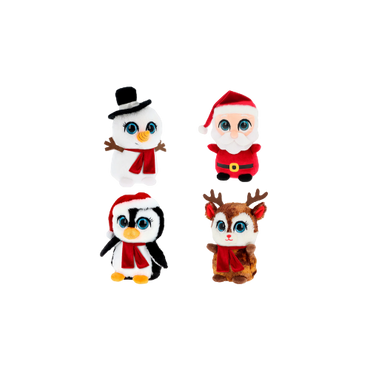 "Festive Animotsu Christmas Plush Toy – Cute Soft Toy Holiday Gift for £7"